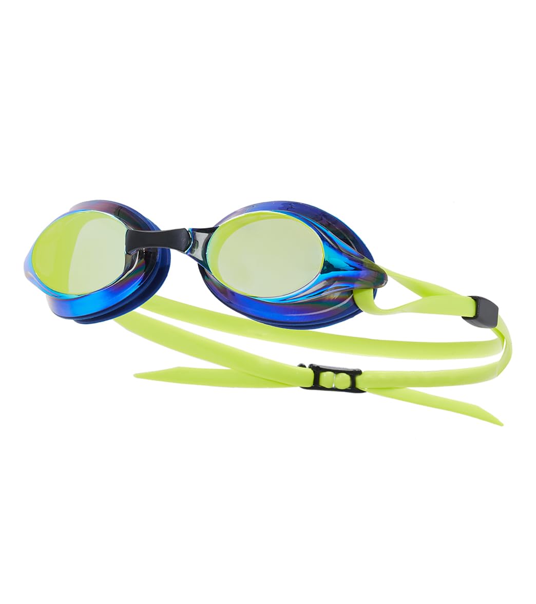 Sporti HydroZoom Vortex Mirrored Goggle - Revo Mirrored/Smoke Lens/Lime Strap